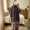 Burkha Crush Printed Kaftan Abaya Hijab Wholesale Online Surat
