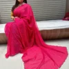 Beautiful SANB Lahariya Georgette Bandhani Saree Wholesale Supplier Surat 2026