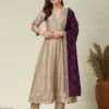 Beauty J 1007 Vichhitra Silk Anarkali Kurti Dress Wholesale Surat