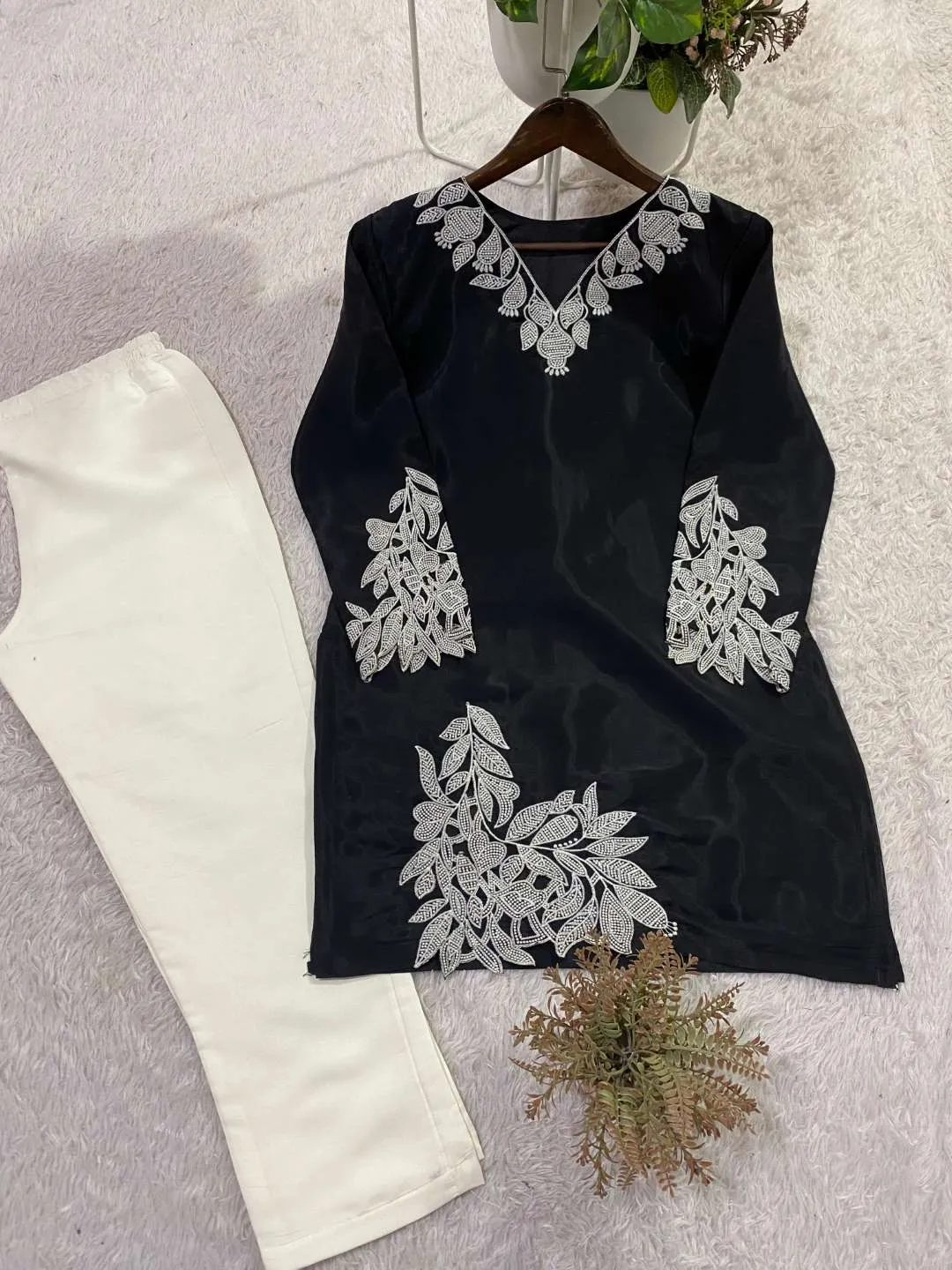 BV 461 Cotton Embroidery Wholesale Two Piece Sets Surat 2026