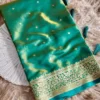 BLJ Vol 104 Banarasi Glass Satin Tissue Silk Saree Gujarat Surat Saree Market