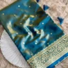 Stylish BLJ Vol 104 Banarasi Glass Satin Tissue Silk Saree Gujarat Surat Saree Market 2026