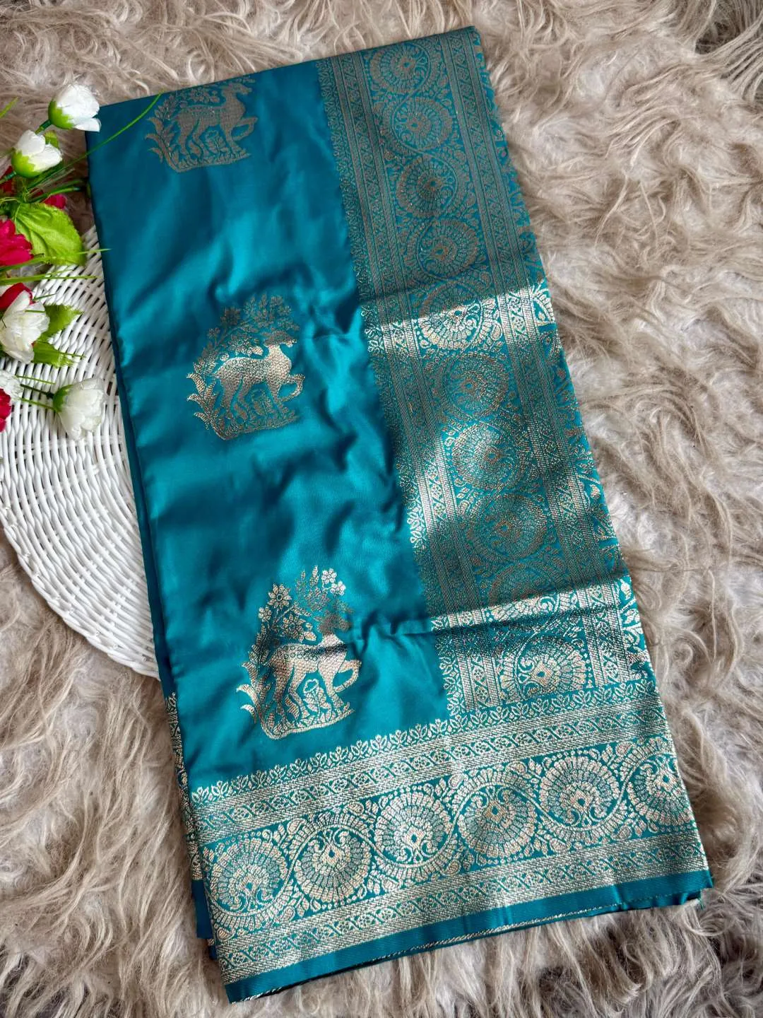 BLJ Vol 103 Banarasi Soft Silk Saree Surat Saree Market