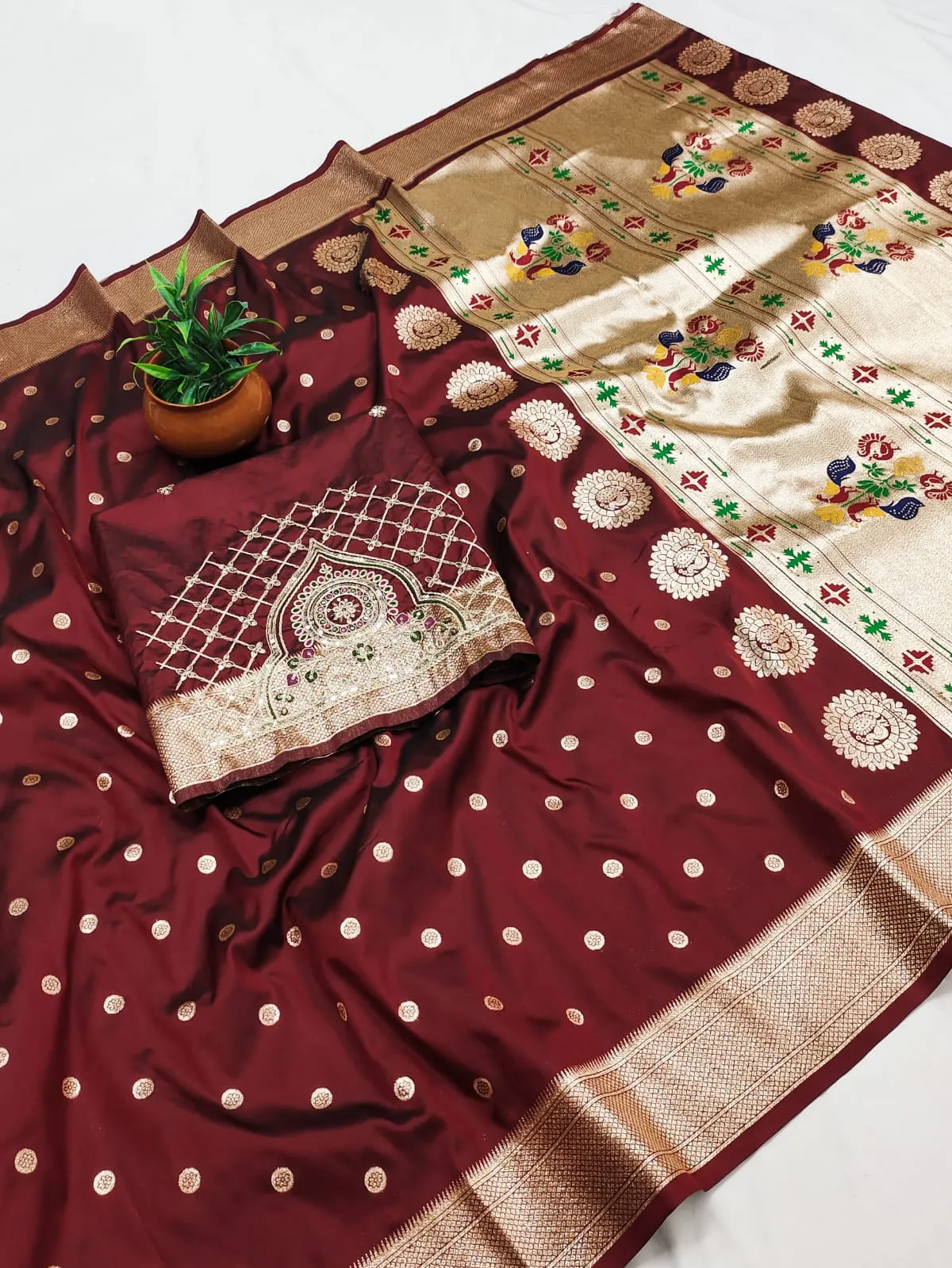 BLJ Vol 102 Kalanjali Paithani Silk Saree Saree Suppliers in Surat