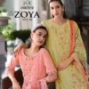 Belliza Jade Ombre Zoya Vol 2 Lawn Cotton With Embroidery Dress Material Wholesale