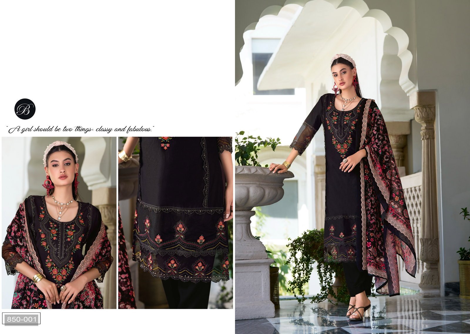 Beautiful Belliza Jade Ombre Zoya Vol 2 Lawn Cotton With Embroidery Dress Material Wholesale 2026