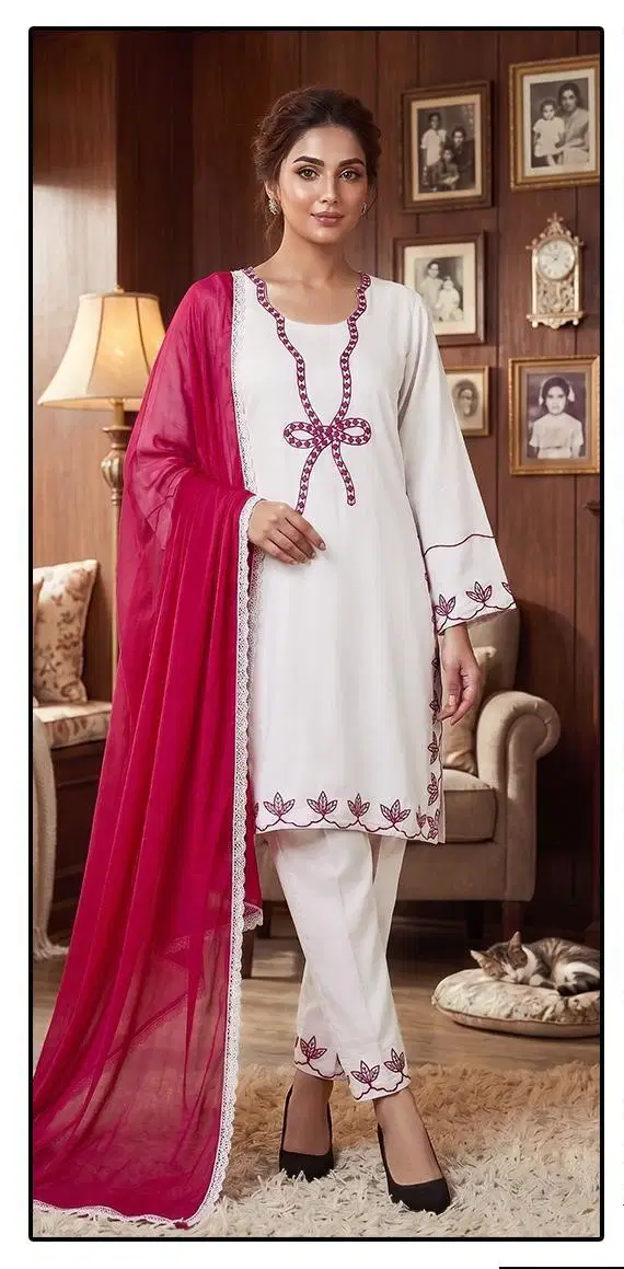 Hoor Tex 803 A To D Rayon Embroidered Salwar Kameez Wholesale