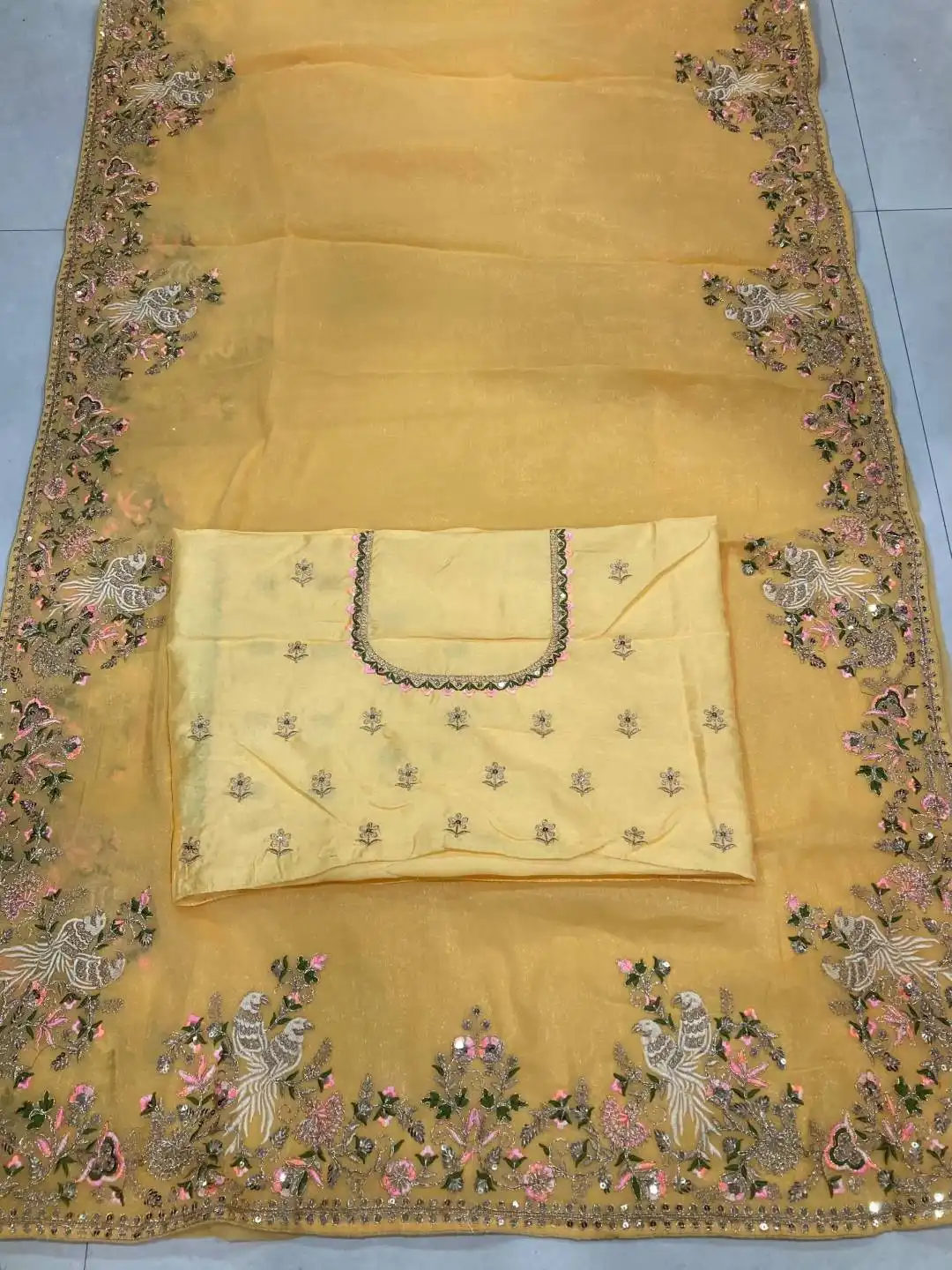Kiara Animal Moss Chiffon festival Saree Wholesale Surat