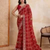 Launching Kiara Devki3 Georgette Bandhej Printed Festival Saree Wholesale Surat 2026