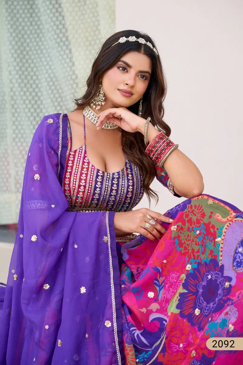 Mehvish Vol 29 Soft Organza With Work Lehenga Choli Collection Wholesale