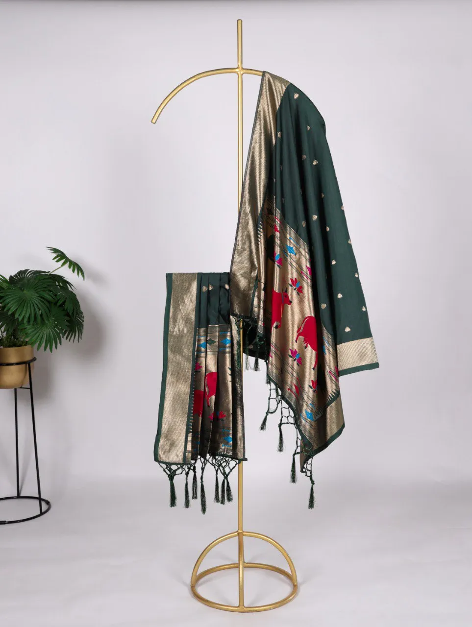 Latest WMN 4003 Jacquard Weaving Zari Work Dupatta Wholesale 2026
