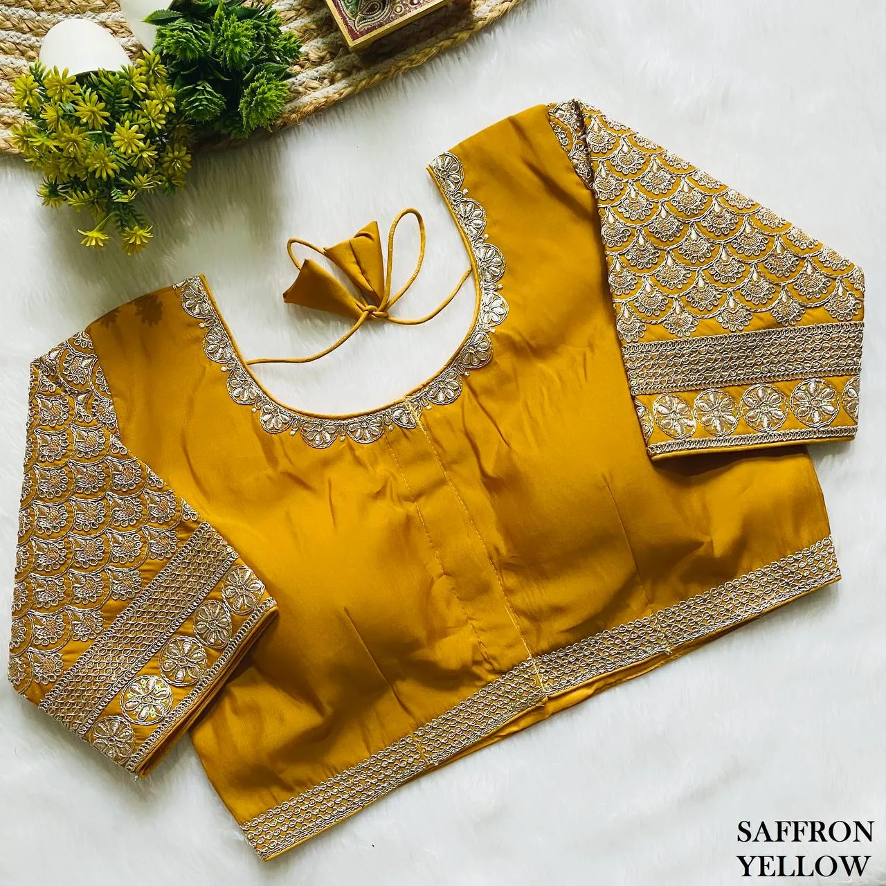 Launching Mrunal 305 Reva Roman Silk Embroidery Party Wear Readymade Blouse 2026