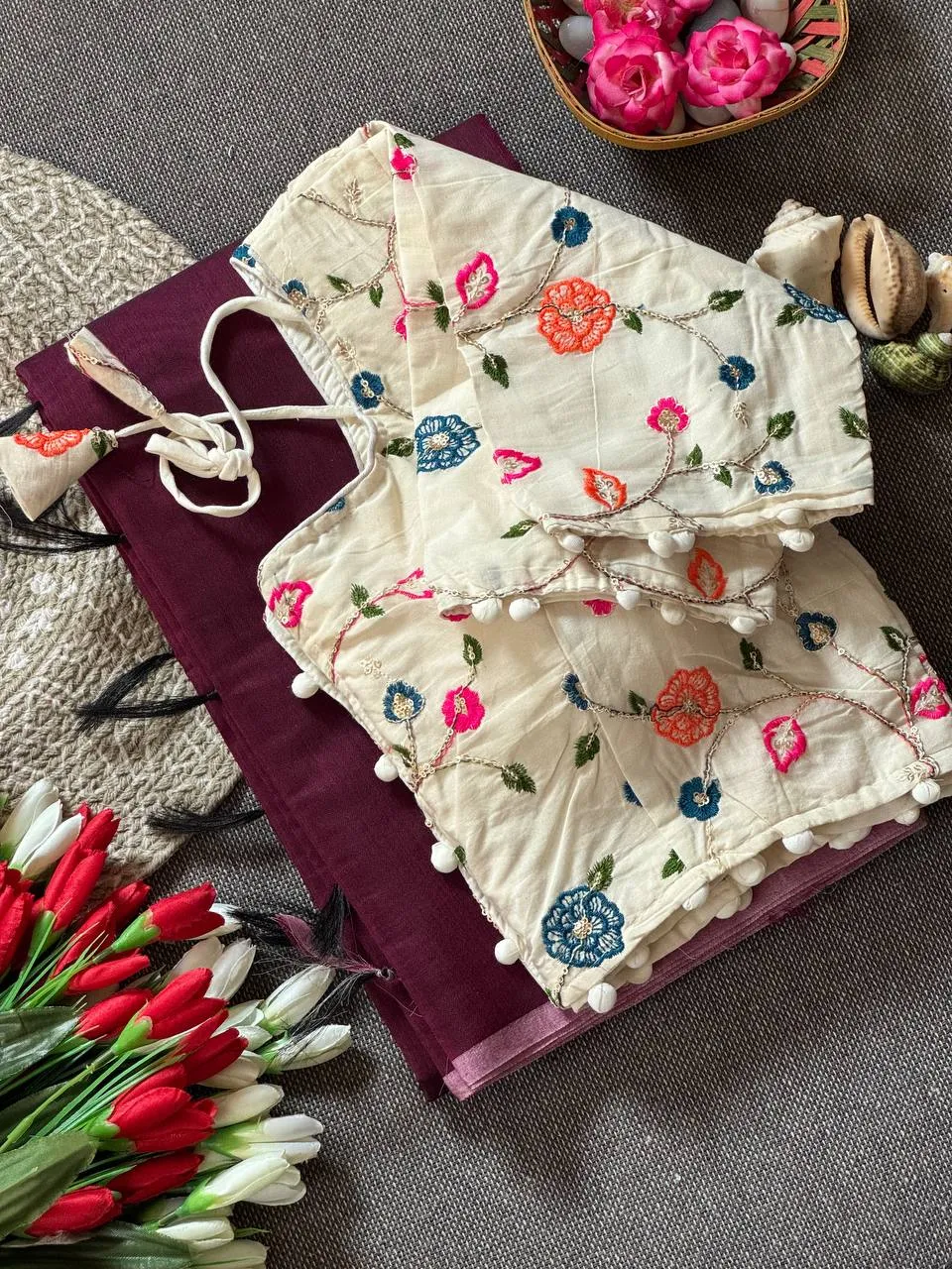 Buy WMS Loom Chanderi Cotton Saree Wholesale Surat 2026
