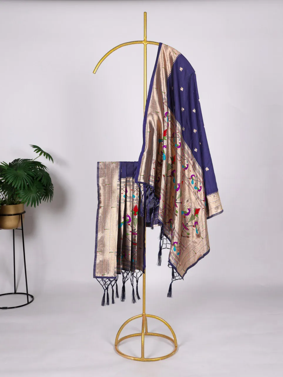 Latest WMN 4003 Jacquard Weaving Zari Work Dupatta Wholesale 2026
