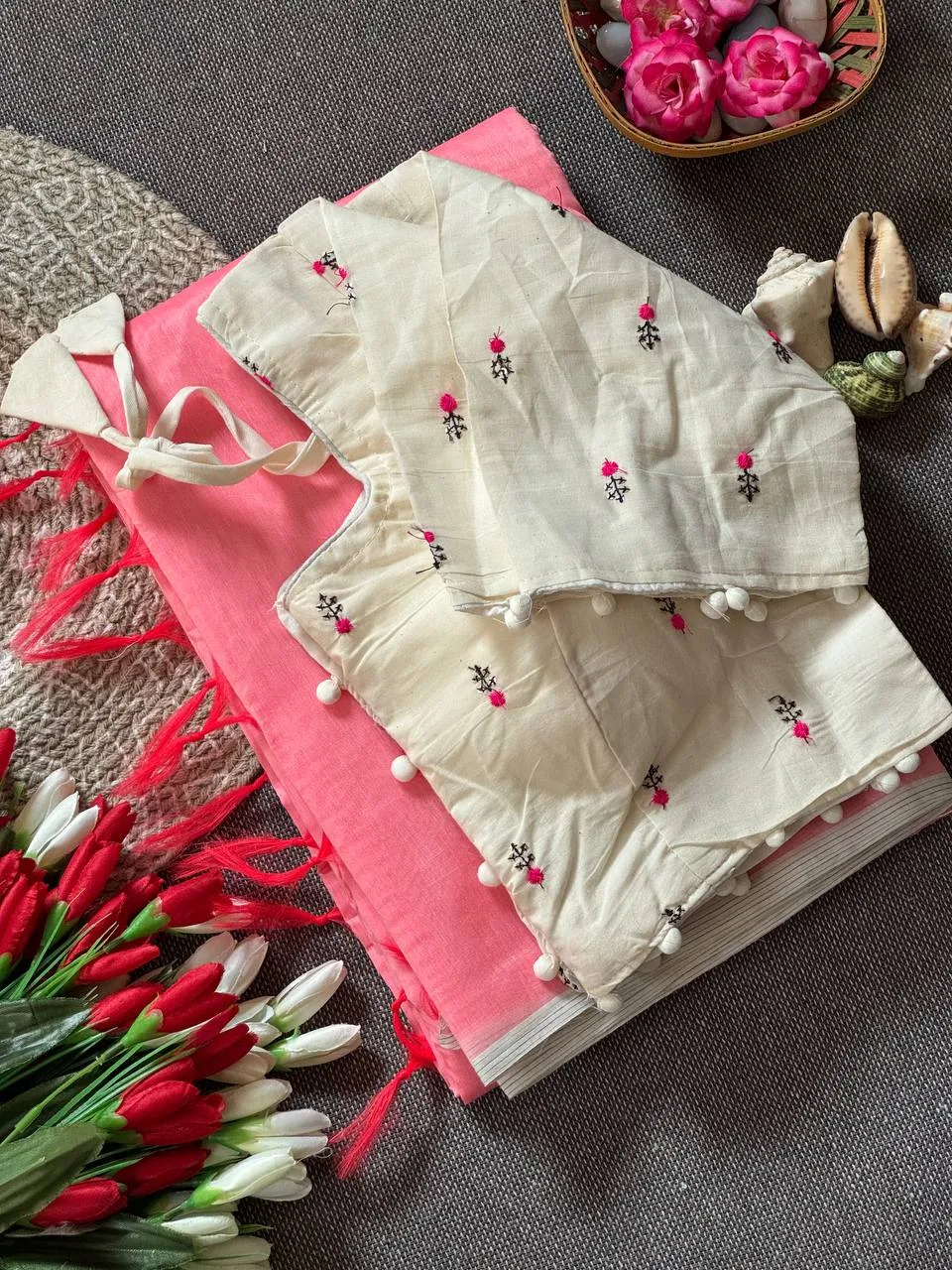 Buy WMS Loom Chanderi Cotton Saree Wholesale Surat 2026
