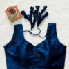 Launching Mrunal 24 Jumka Malai Satin Party Wear Readymade Blouse 2026