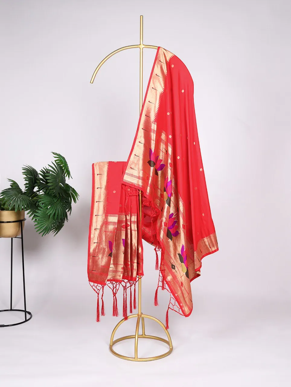 Latest WMN 4003 Jacquard Weaving Zari Work Dupatta Wholesale 2026