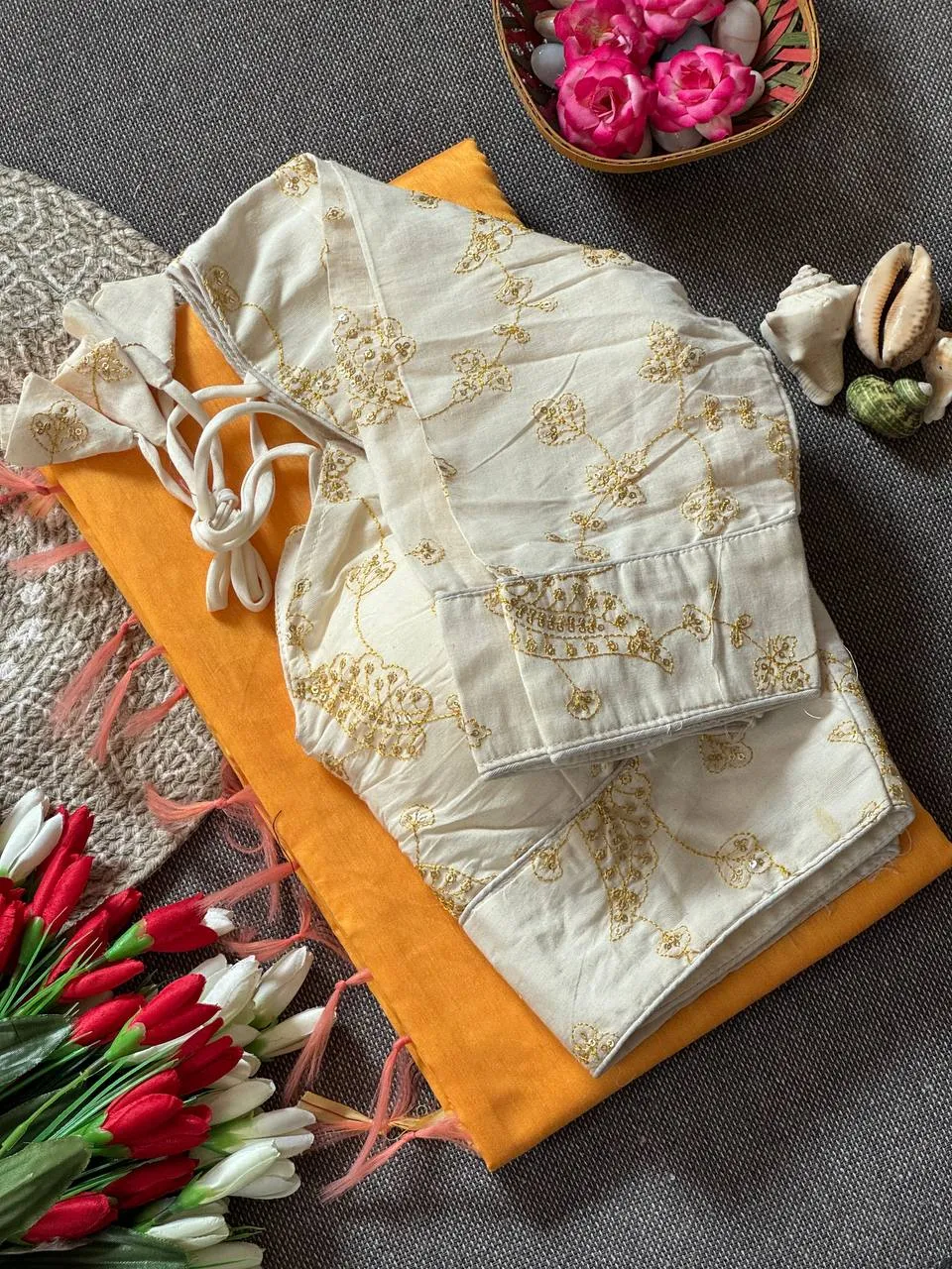Buy WMS Loom Chanderi Cotton Saree Wholesale Surat 2026
