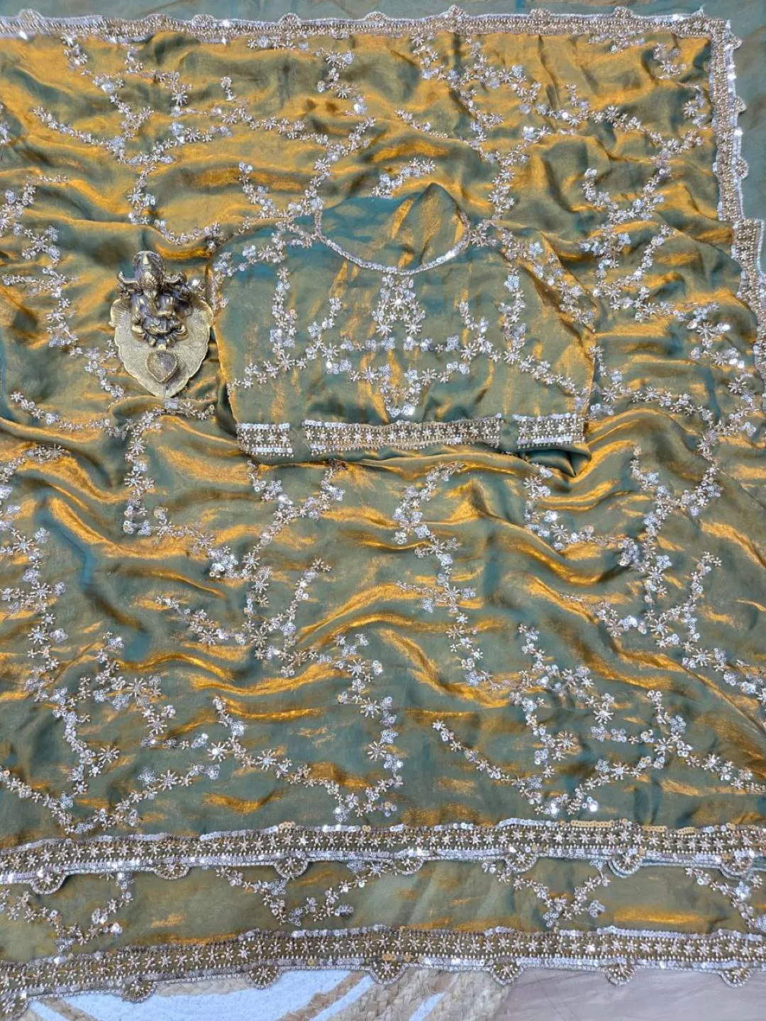 Latest RC1 Kumari Space Silk Original Deeds Work Wedding Saree Wholesale 2026