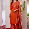 Lila 112 Viscose Silk Embroidery Work Readymade Dress Wholesale