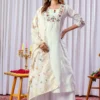Lila 114 Mango Silk Hand Work Readymade Dress Wholesale