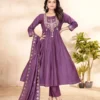 Lila 139 Roman Silk Readymade Dress Wholesale