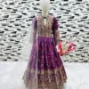 Baby 165 Chinon Silk Wedding Gown Kid Wear Wholesale