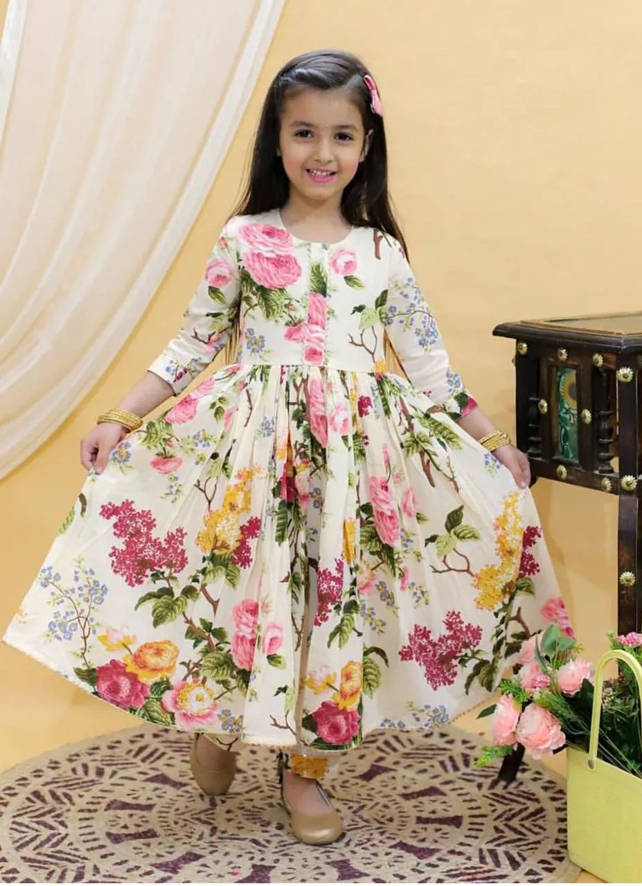 Baby 180 Georgette Gown Kid Wear Wholesale