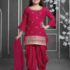 Buy Baby 506 Chinon Silk Designer Salwar Suit Kid Wear Wholesale 2026