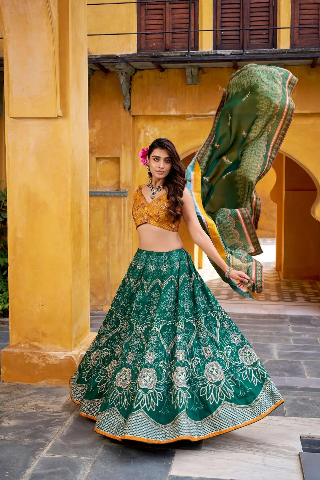 Launching WMN 1010 Vaishali Silk Lehenga Choli Wholesale in Surat 2026