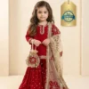 Baby 240 Fendi Silk Sharara Suit Kid Wear Wholesale