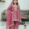 Baby 244 Gmy Silk Festival Sharara Suit Kids Collection