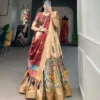 WMN 1017 Dola Silk Weaving Lehenga Coli Wholesale