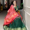 Stylish WMN 1653 Gaji Silk Lagdi Work Festival Lehenga Coli Wholesale 2026