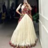 1237 Varnika Vichitra Silk Embroidery Lehenga Choli Wholesale