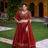 WMN 1438 Ikshita Rangoli Crush Wedding Wear Lehenga Choli Wholesale