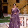WMN 1451 Eravii Chocolate Crush Embroidery Lehenga Choli Wholesale