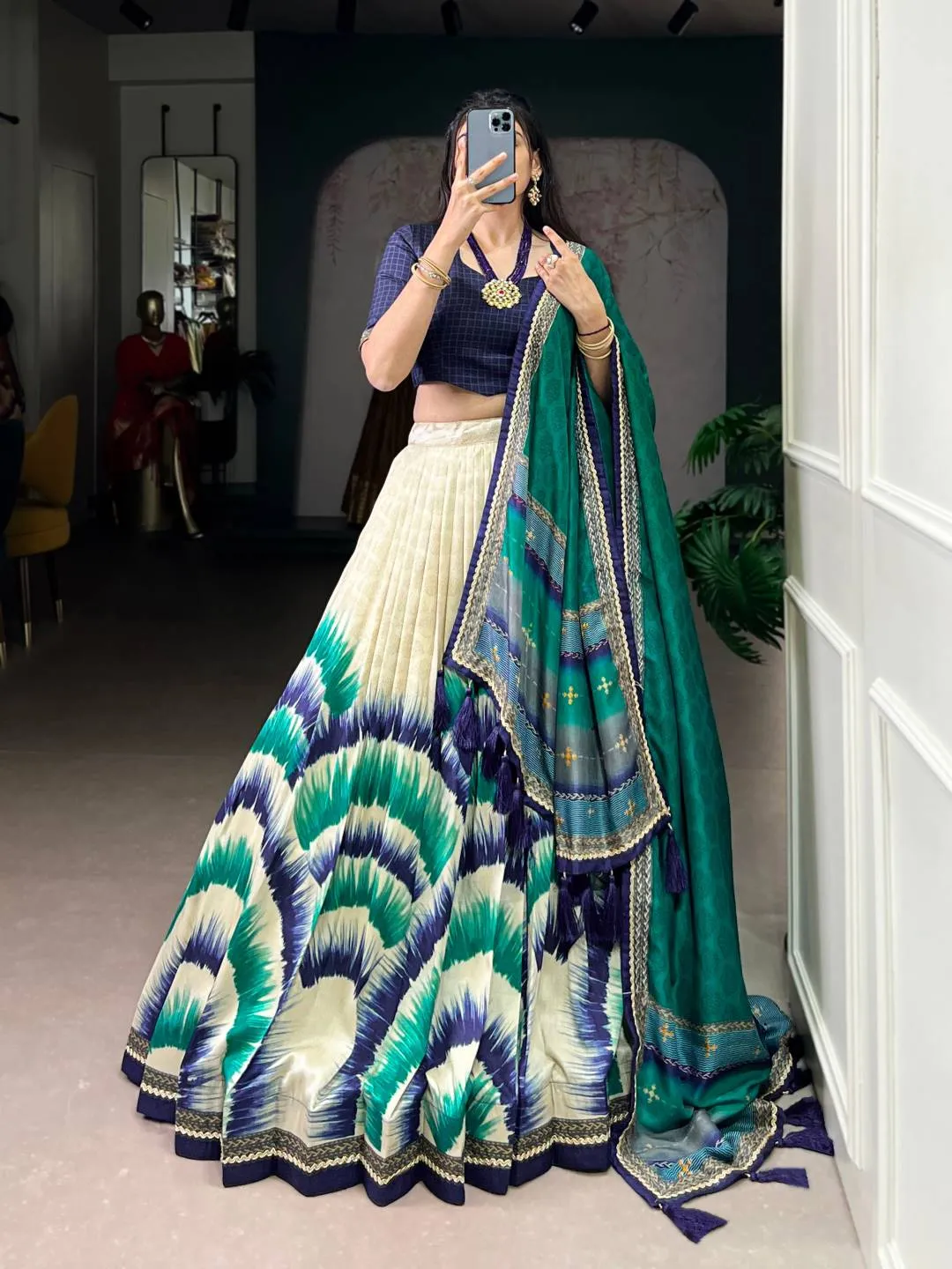 Beautiful WMN 1247 Anahitha Tasar Silk Lehenga Choli Wholesale 2026