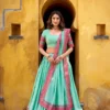 WMN 1901 Sumathi Chanderi Thread Work Lehenga Choli Wholesale