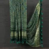 WMN 4001 Gaji Silk Printed Tassels Work Dupatta Wholesale