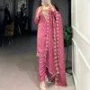 WMN 3032 Silver Glory Embroidery Reeadymade Dress Wholesale