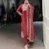 WMN 3031 Maska Cotton Embroidery Work Reeadymade Dress Wholesale