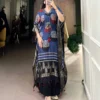WMN 3022 Viscose Zari Hand Work Western Wholesale
