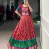 WMN 1107 Tasar Silk Weaving Work Lehenga Blouse Wholesale