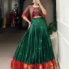 WMN 1133 Anushna Poly Cotton Weaving Lehenga Blouse Wholesale