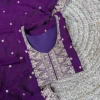 WMN 3035 Vichitra Silk Embroidery Reeadymade Dress Wholesale