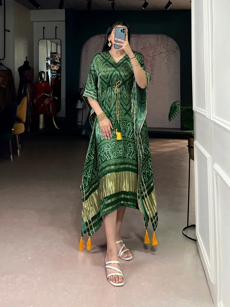 WMN 3001 Gaji Silk Printed Western Wholesale