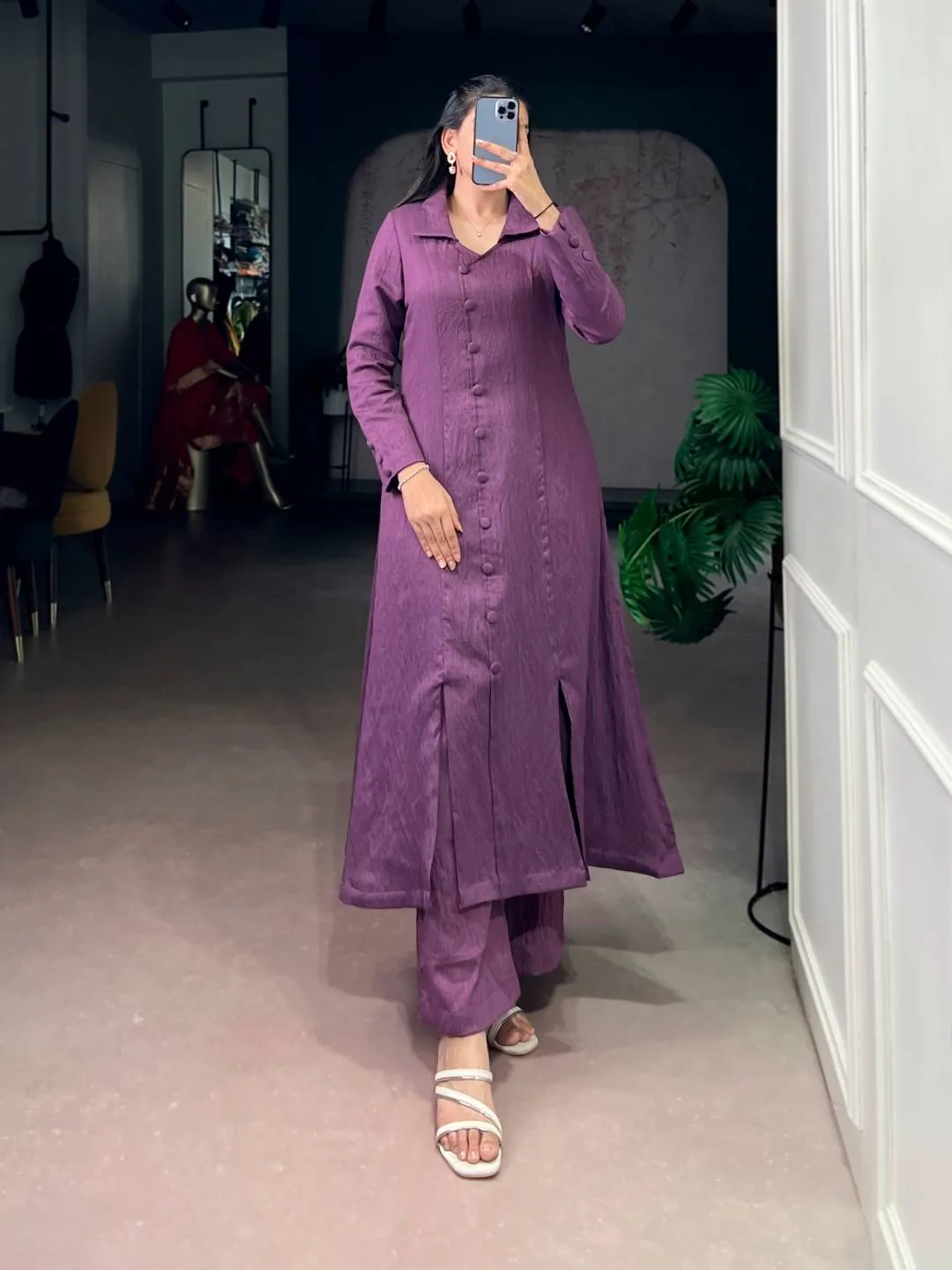 WMN 4700 N.V Herry Plain Readymade Dress Wholesale