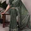 WMN 7056 Crepe Printed Saree Wholesale