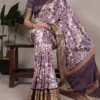 WMN 7050 Tasar Silk Printed Festival Saree Wholesale